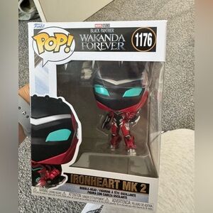 Funko Pop Ironheart MK 2 Figure - Red and Black